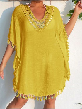 Lace Top W/ Fringes